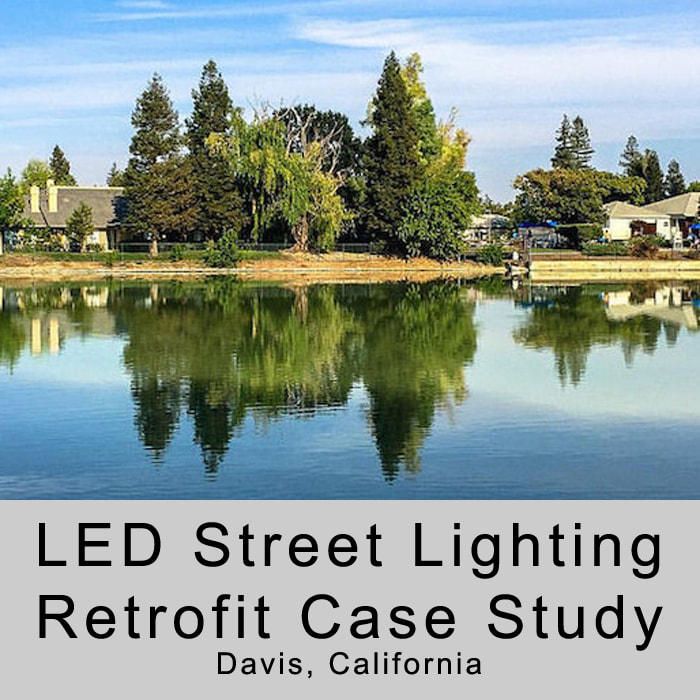 LED Retrofit Street Lighting  in Davis